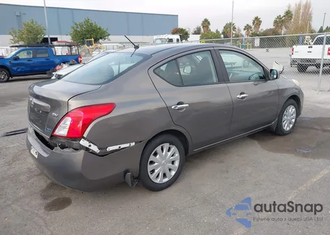 2012 Nissan Versa 1.6 Sv z USA, uszkodzony, nr VIN 3N1CN7AP2CL904395